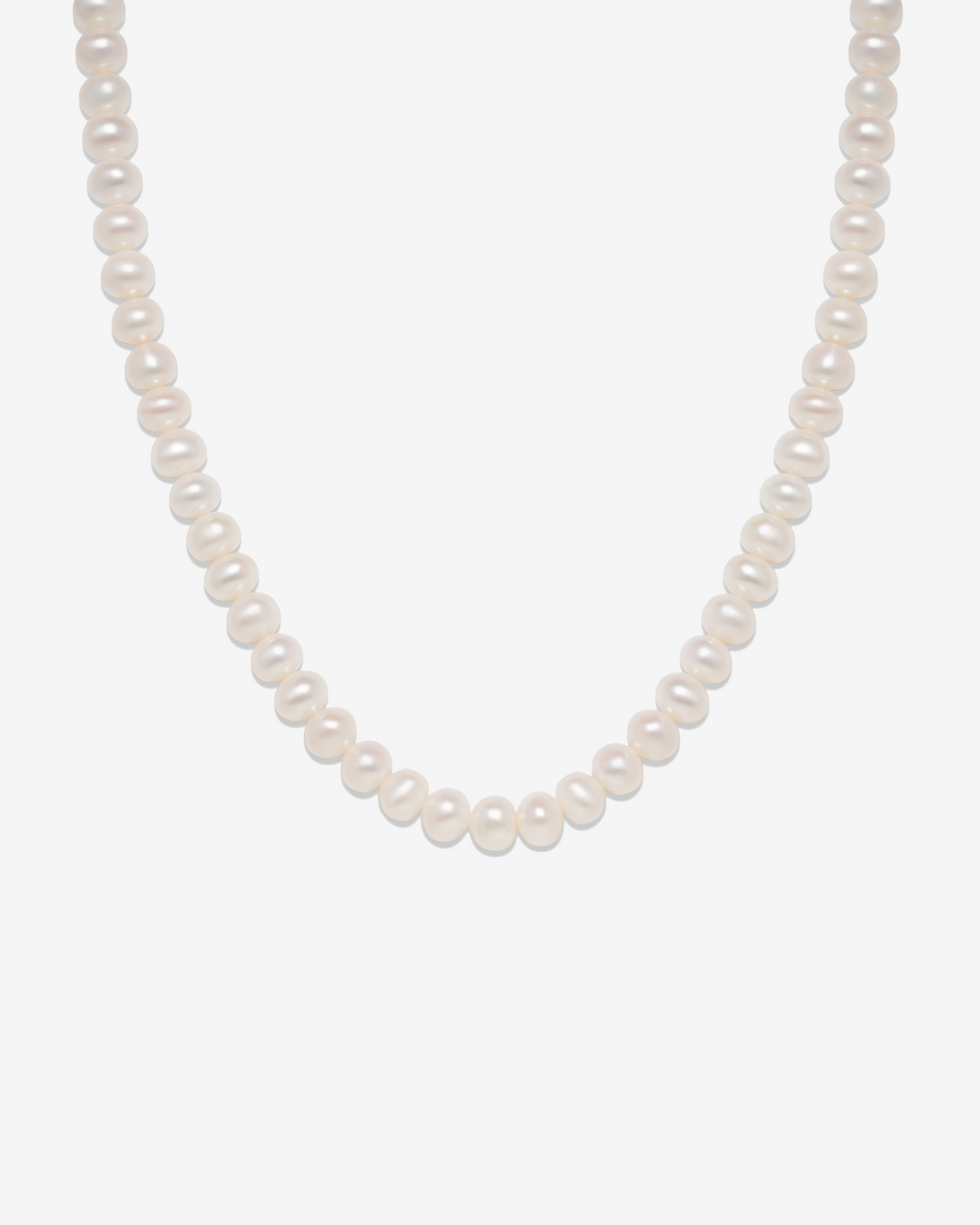 Classic Medium Round Pearl Necklace