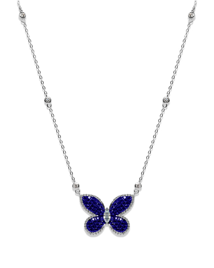 Crystal Butterfly Necklace