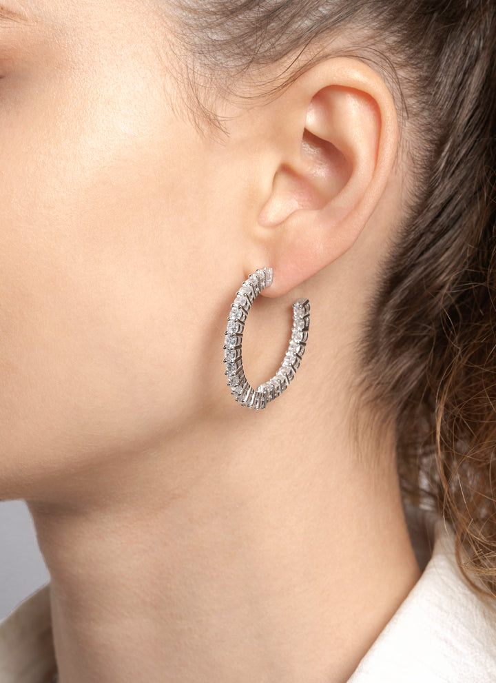 Tennis Iced Hoops