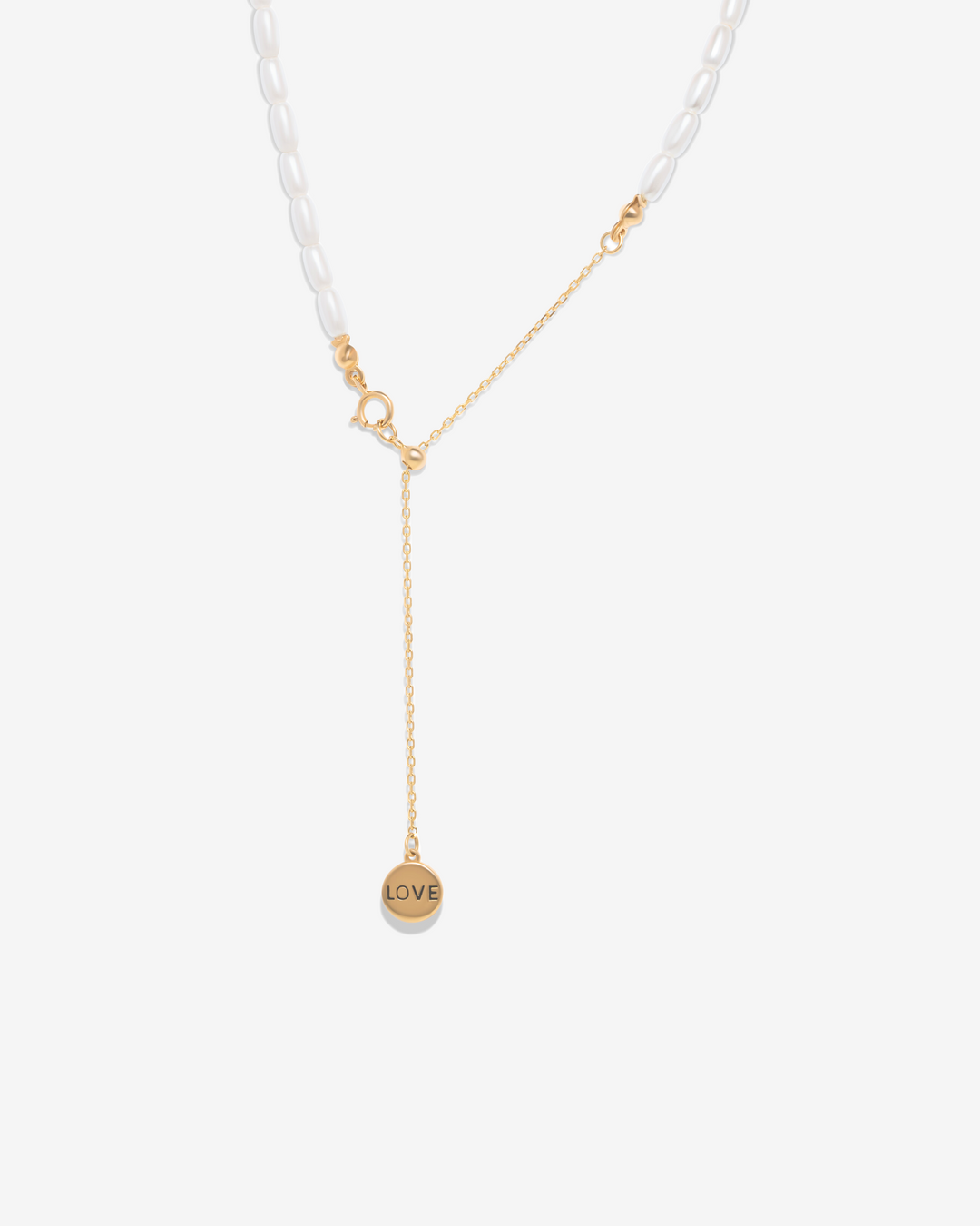 Chained Pearls Pearl Necklace