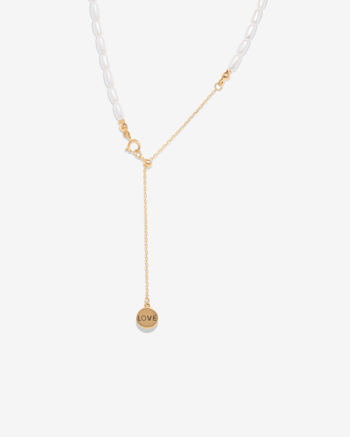 Chained Pearls Pearl Necklace