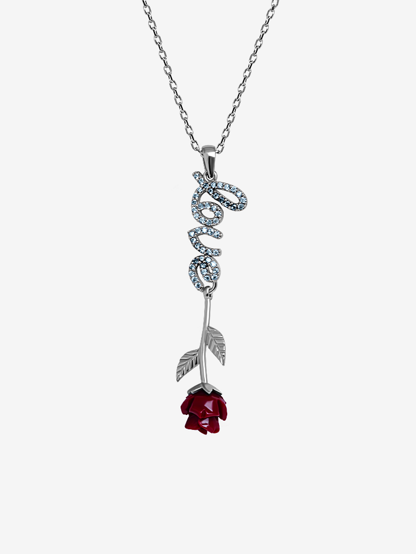 Love Rose Necklace