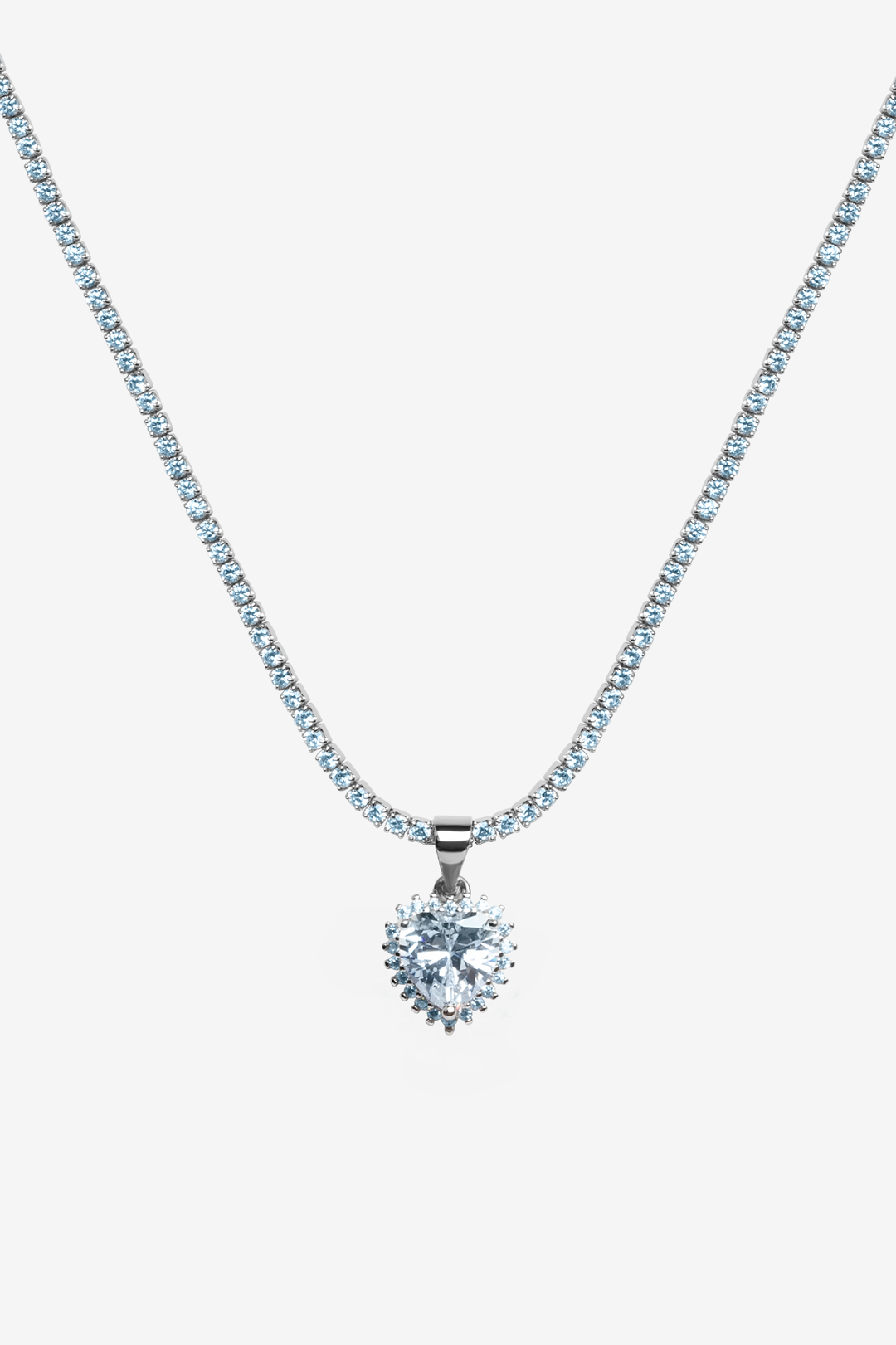 Heart Of Sparks Tennis Necklace