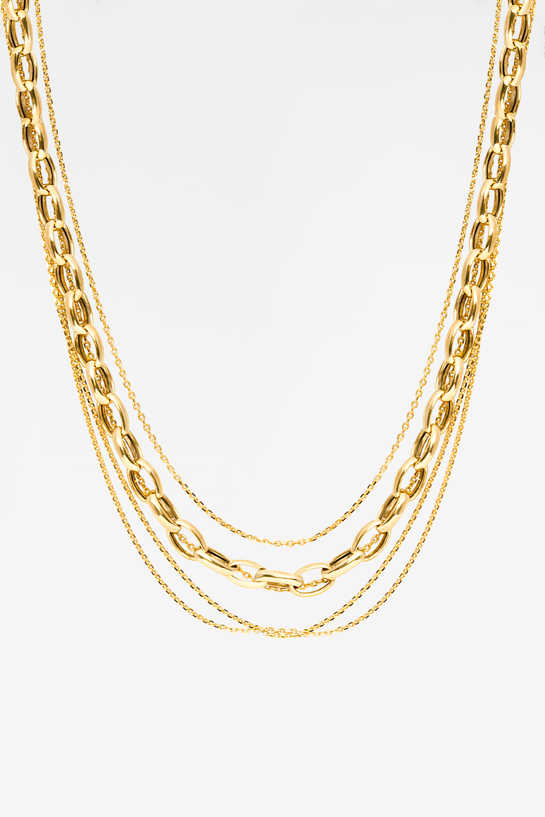Heavy Chains Roche Bianca Signature Necklace