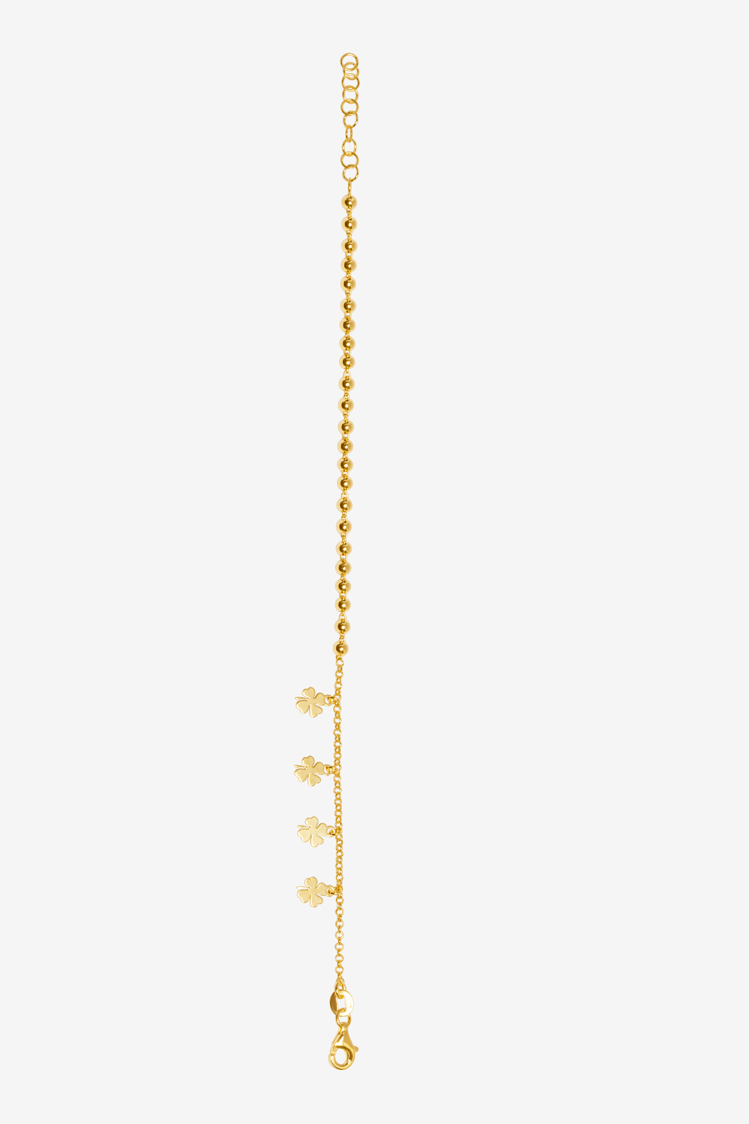 4 Four Leaf Clover Lucky Bracelet