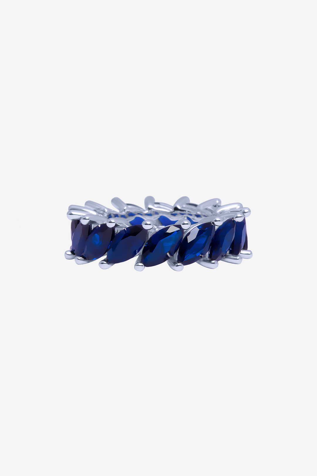 Deep Blue Drops Ring