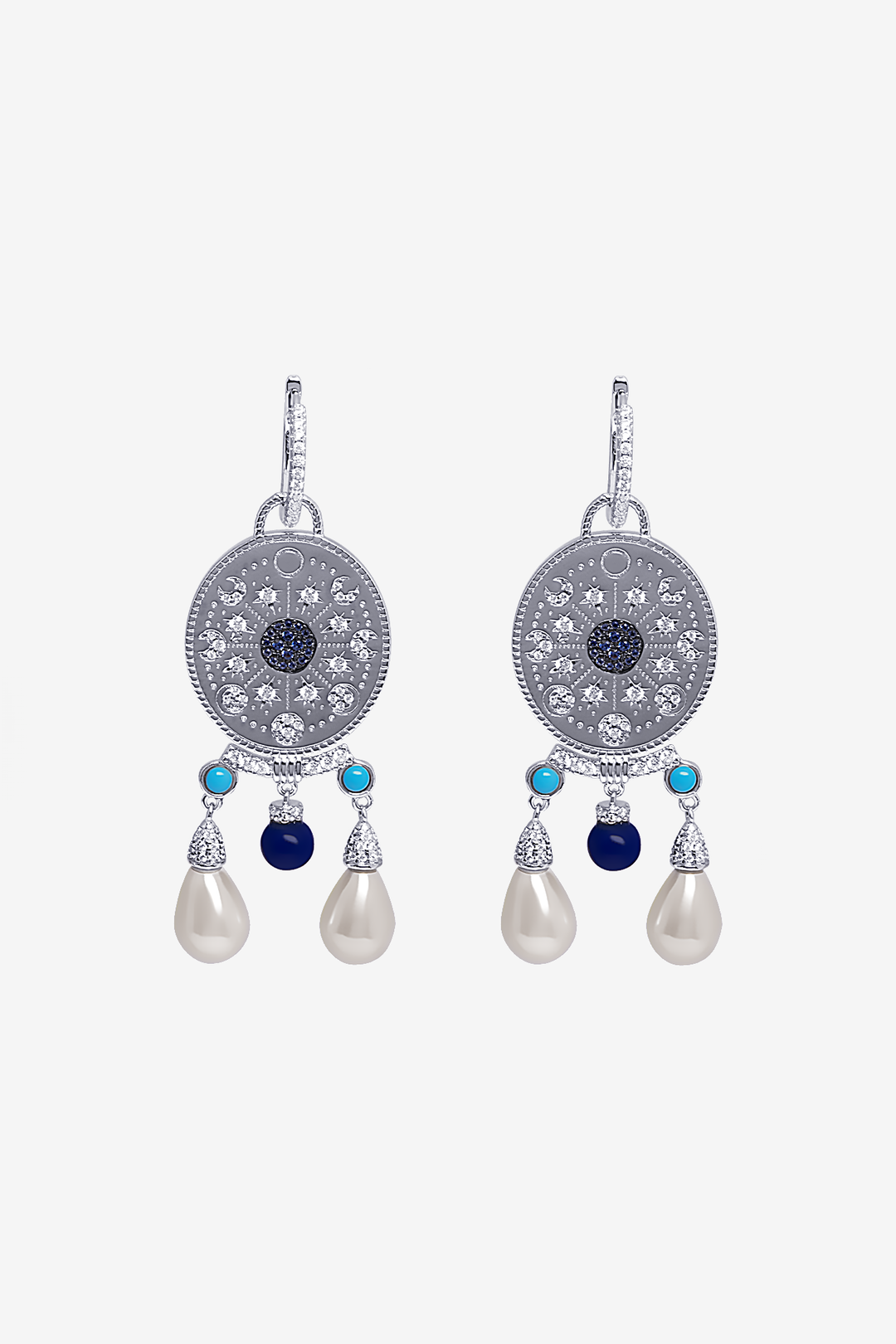Galaxy Map Dream Catcher Earrings