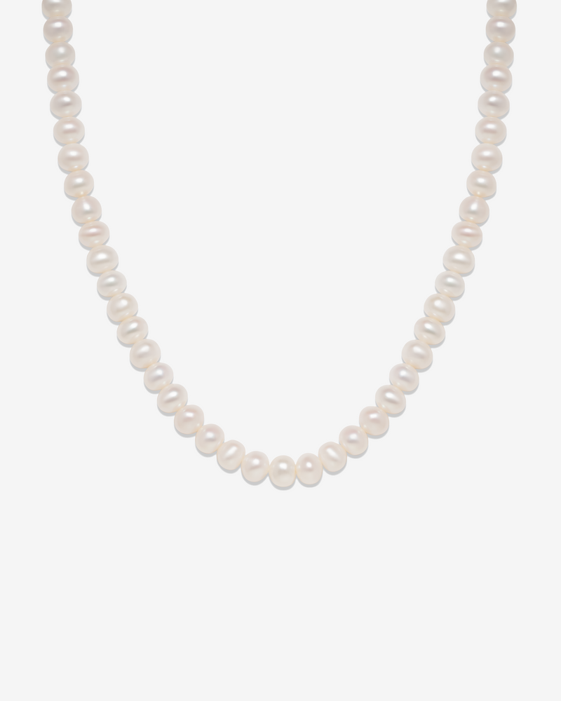 Classic Medium Round Pearl Necklace