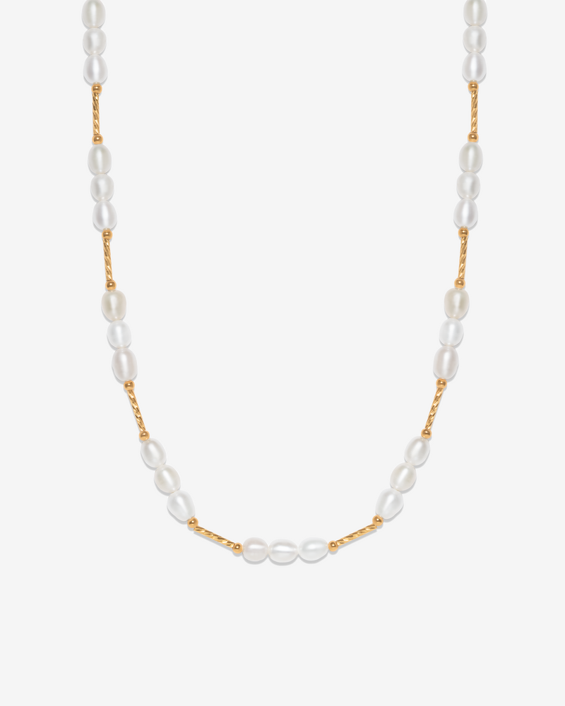 Treasure Pearl Rope Necklace