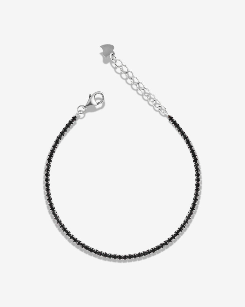 Black Zirconia Small Tennis Bracelet