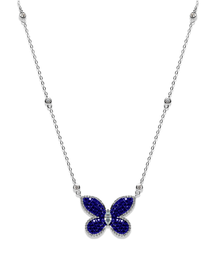 Crystal Butterfly Necklace