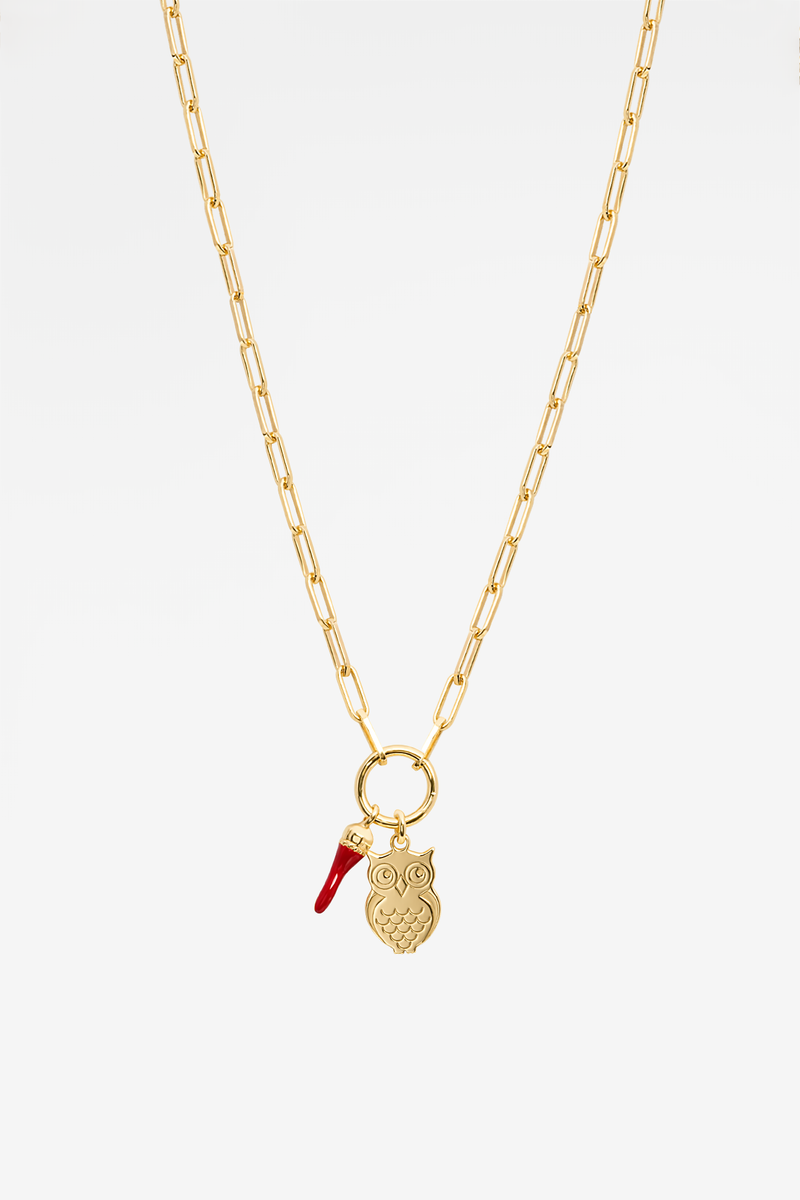 Owl & Spice Shackles 18K Gold Plated Necklace