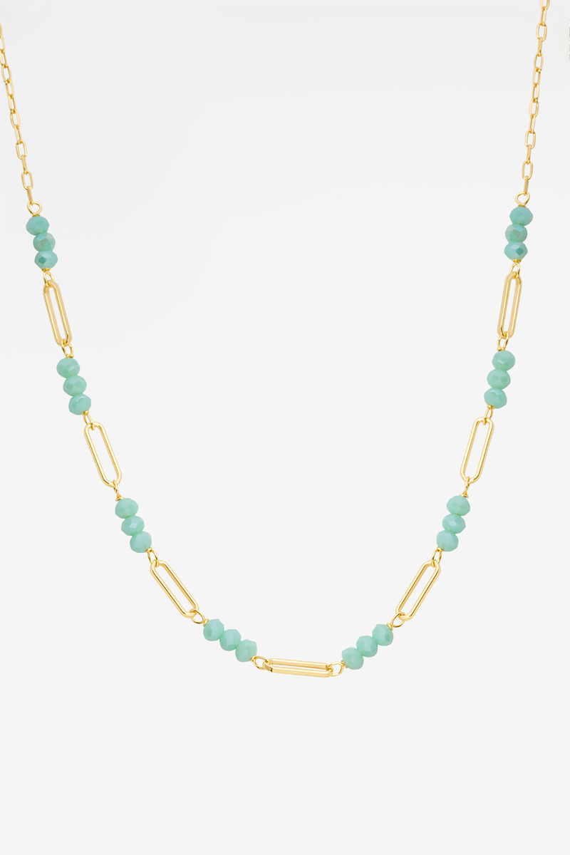 Beads & Clip Roche Bianca Necklace