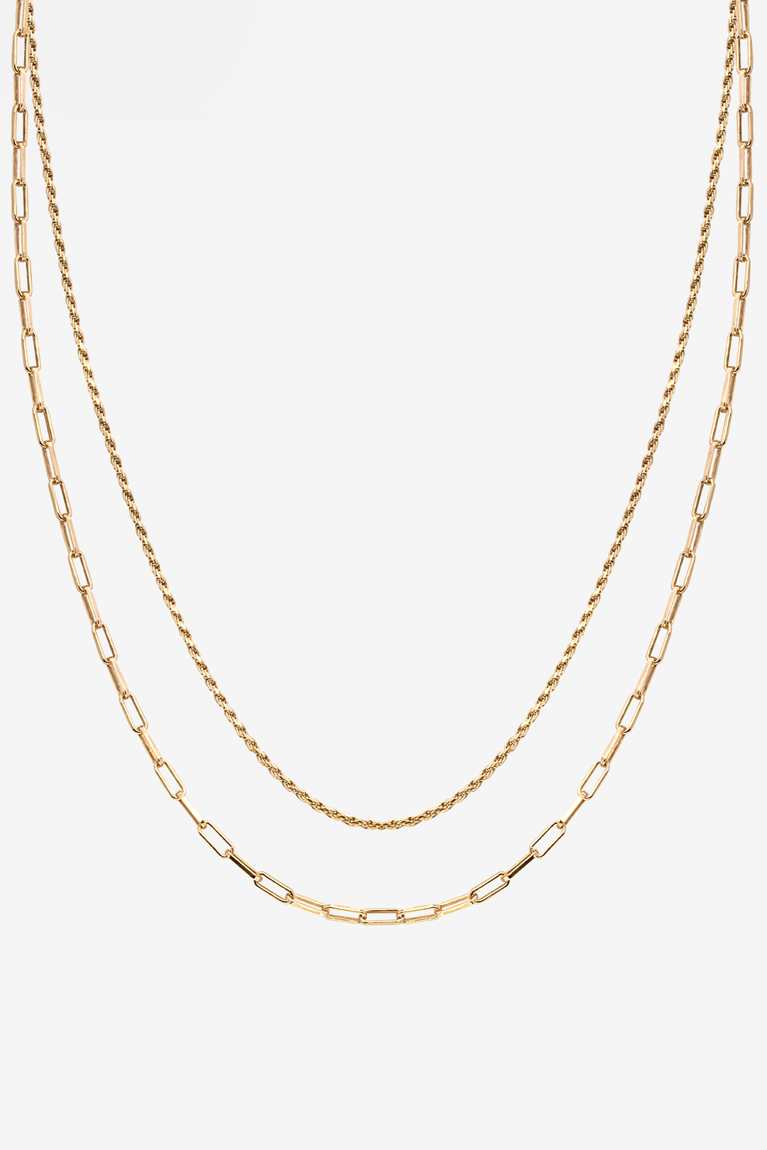 Ball & Shackles 18K Gold Plated Necklace